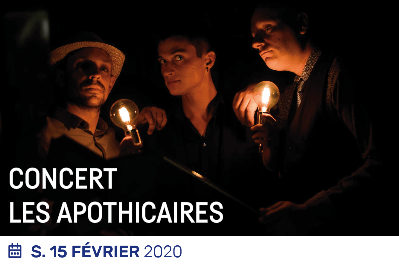 Lire la suite à propos de l’article CONCERT LES APOTHICAIRES