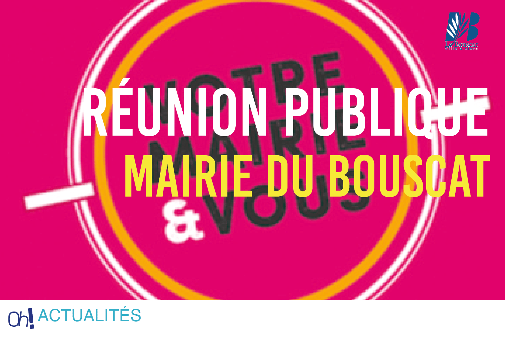 Lire la suite à propos de l’article Réunion publique
