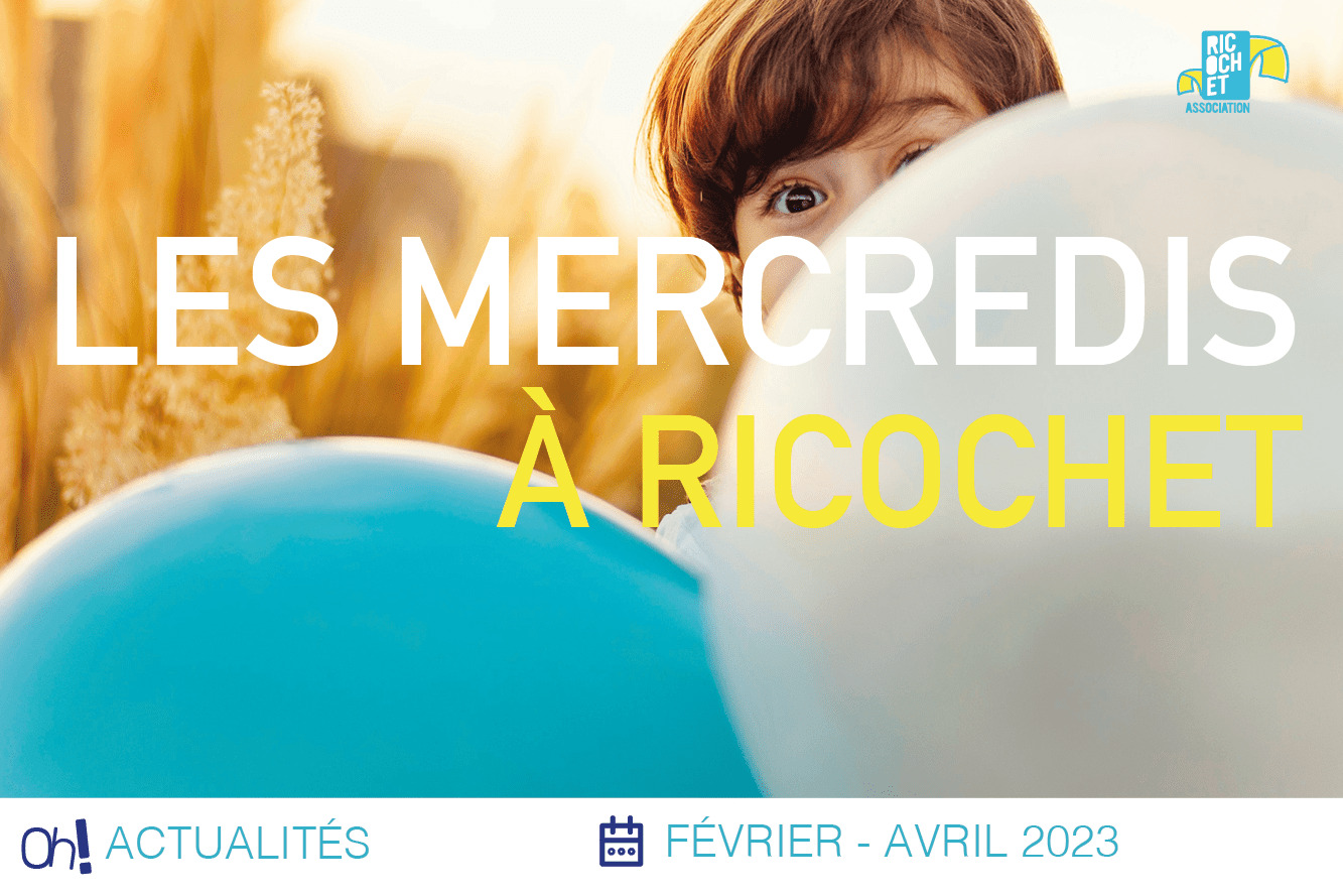 Lire la suite à propos de l’article Les Mercredis à Ricochet de janvier à février 2023