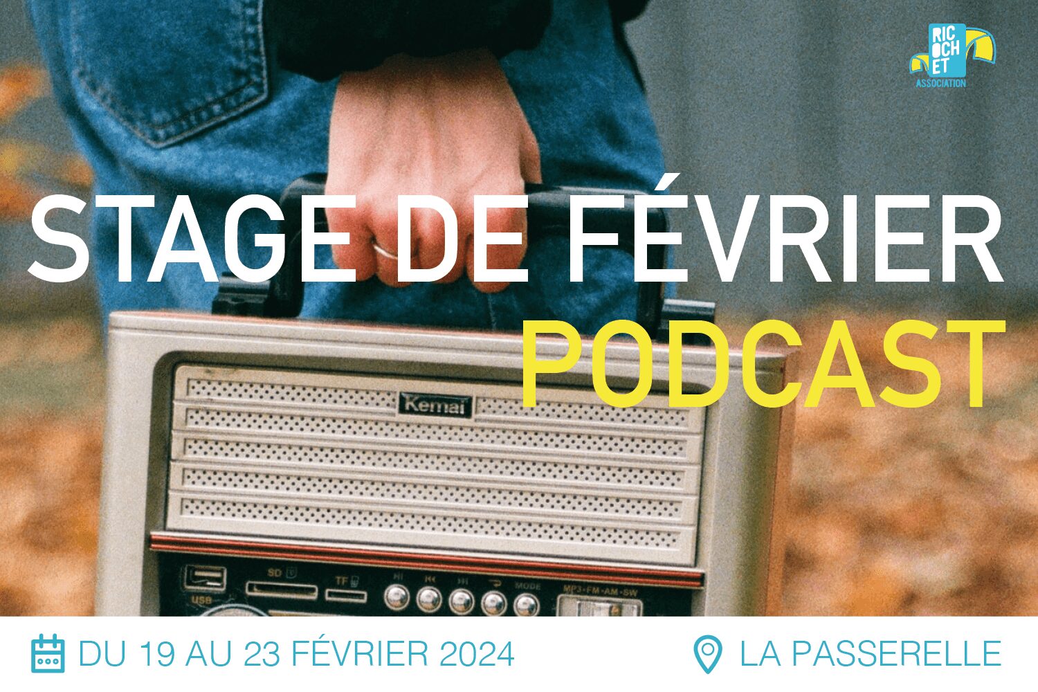 Lire la suite à propos de l’article Stage Podcast