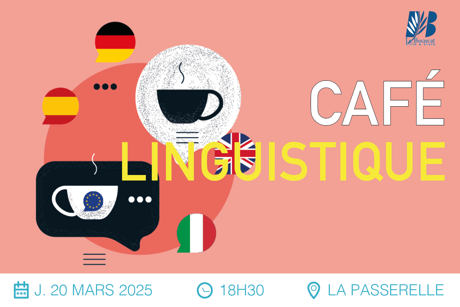 Lire la suite à propos de l’article Café linguistique