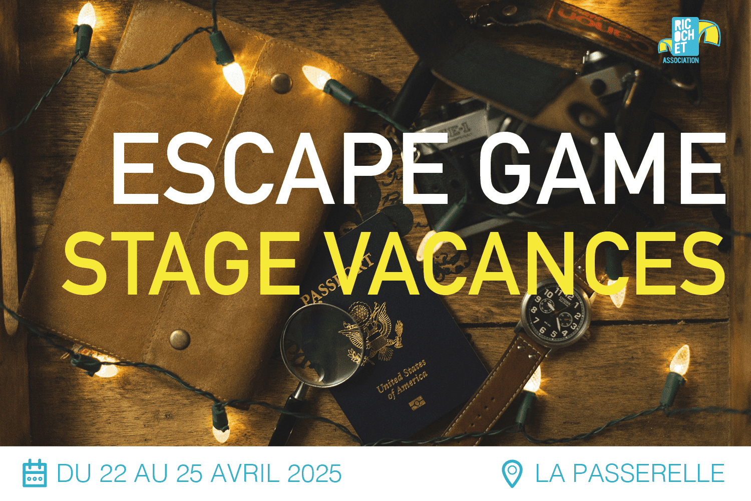 Lire la suite à propos de l’article Stage Escape Game