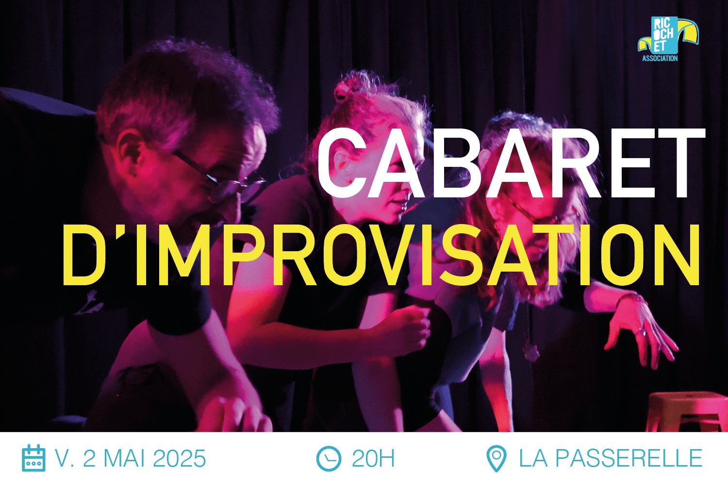 Lire la suite à propos de l’article CABARET D’IMPROVISATION