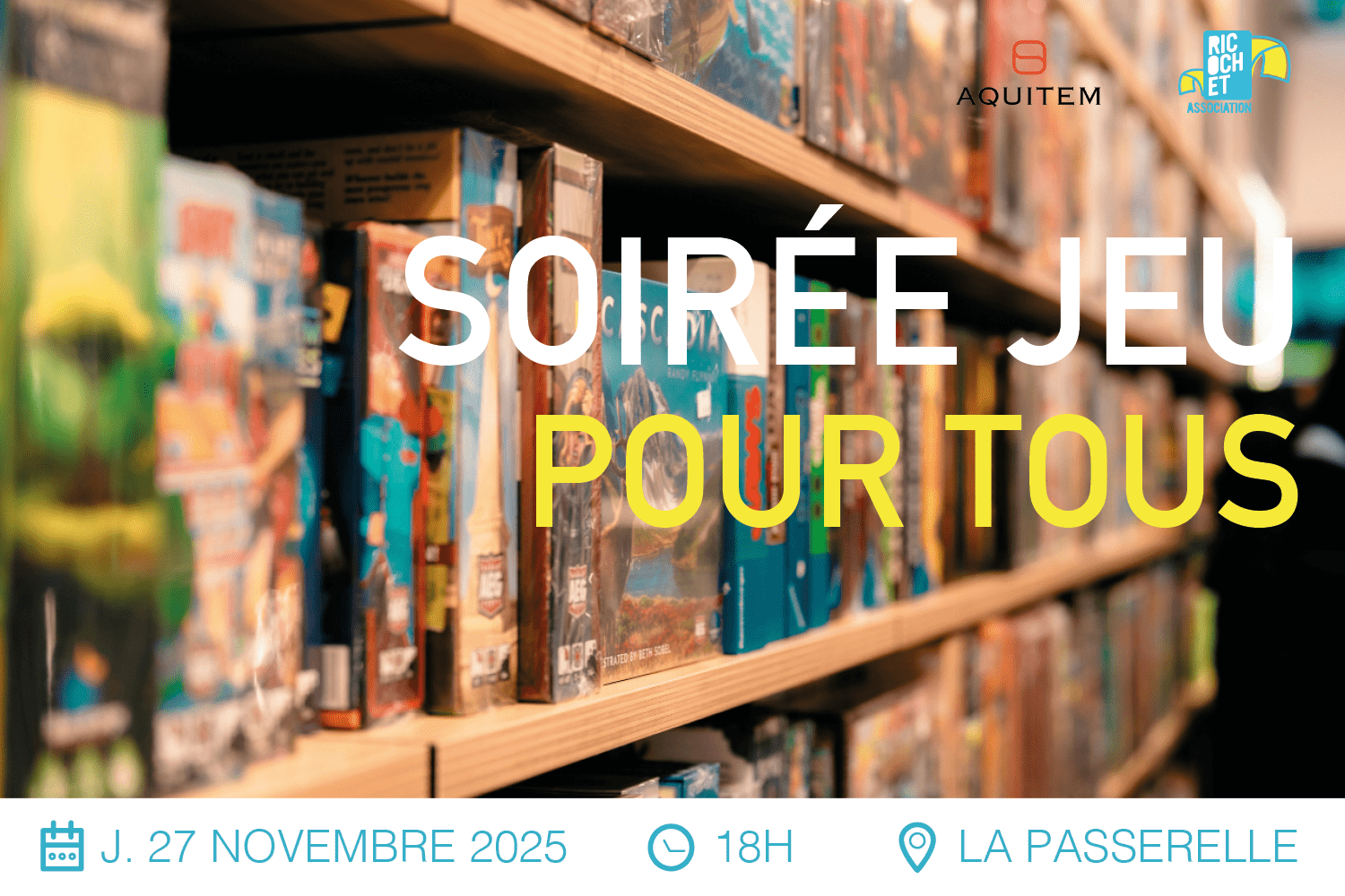 Lire la suite à propos de l’article Soirée jeu