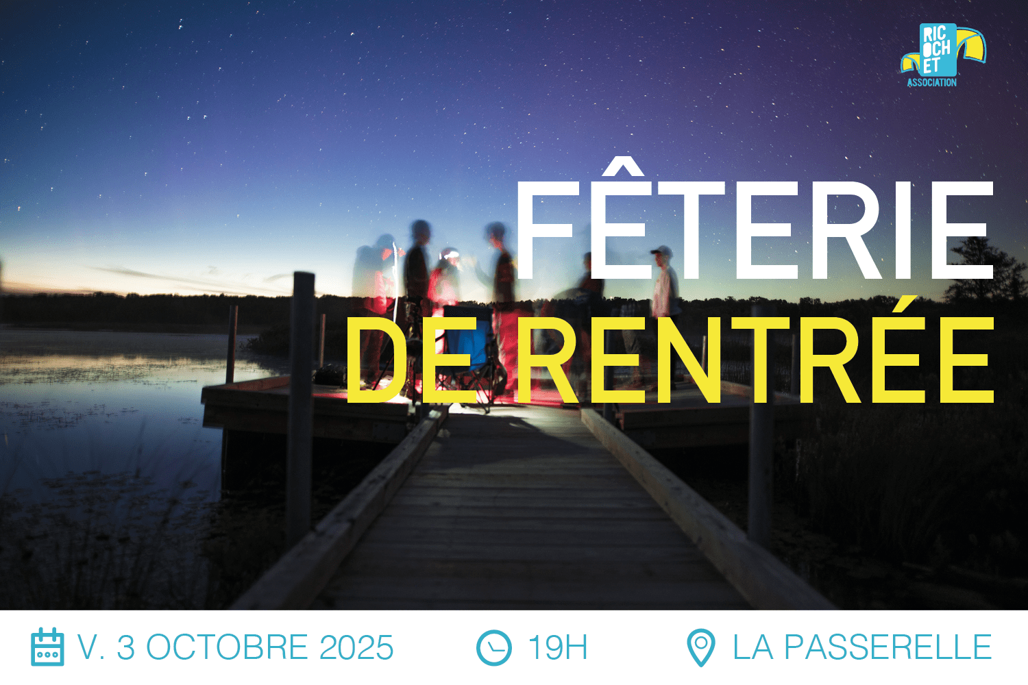 Lire la suite à propos de l’article FÊTERIE DE RENTRÉE