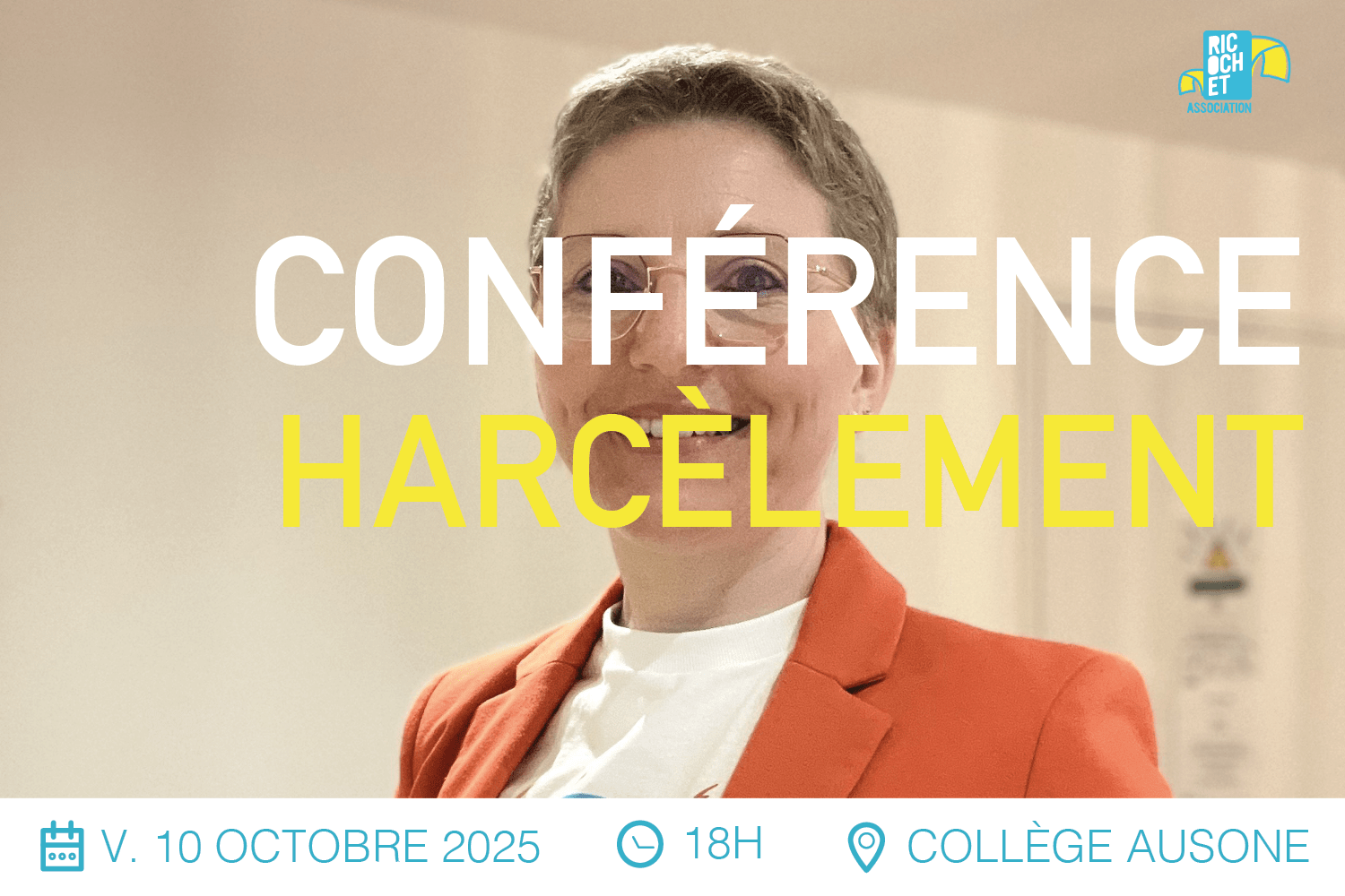 Lire la suite à propos de l’article CONFÉRENCE HARCÈLEMENT