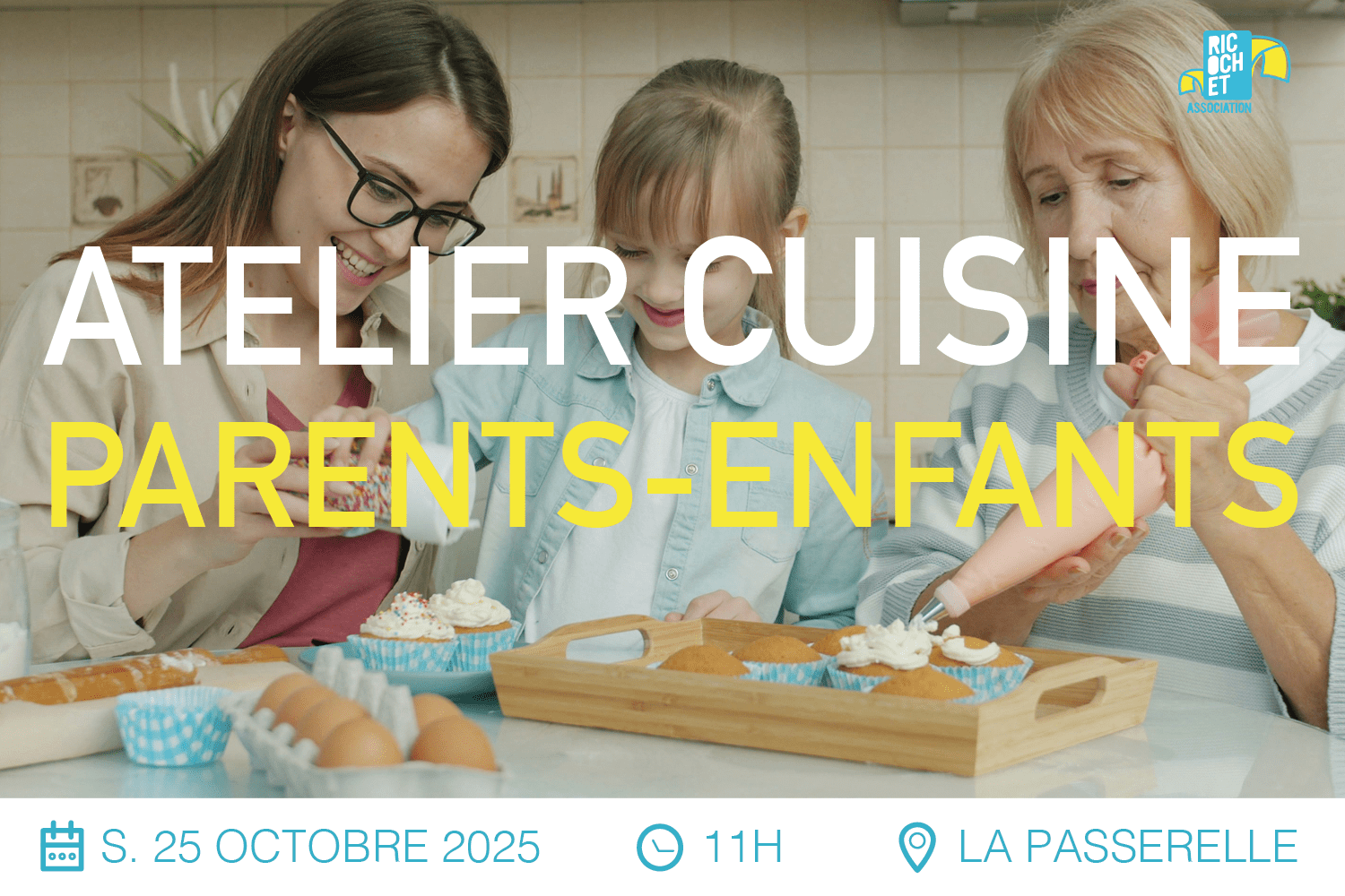 Lire la suite à propos de l’article Atelier cuisine parents – enfants