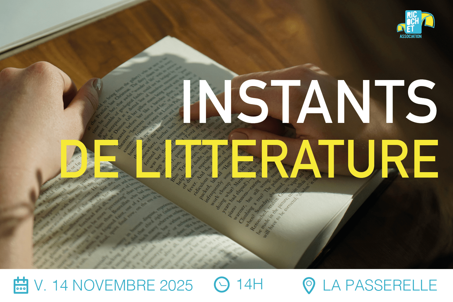 Lire la suite à propos de l’article Instants de litterature