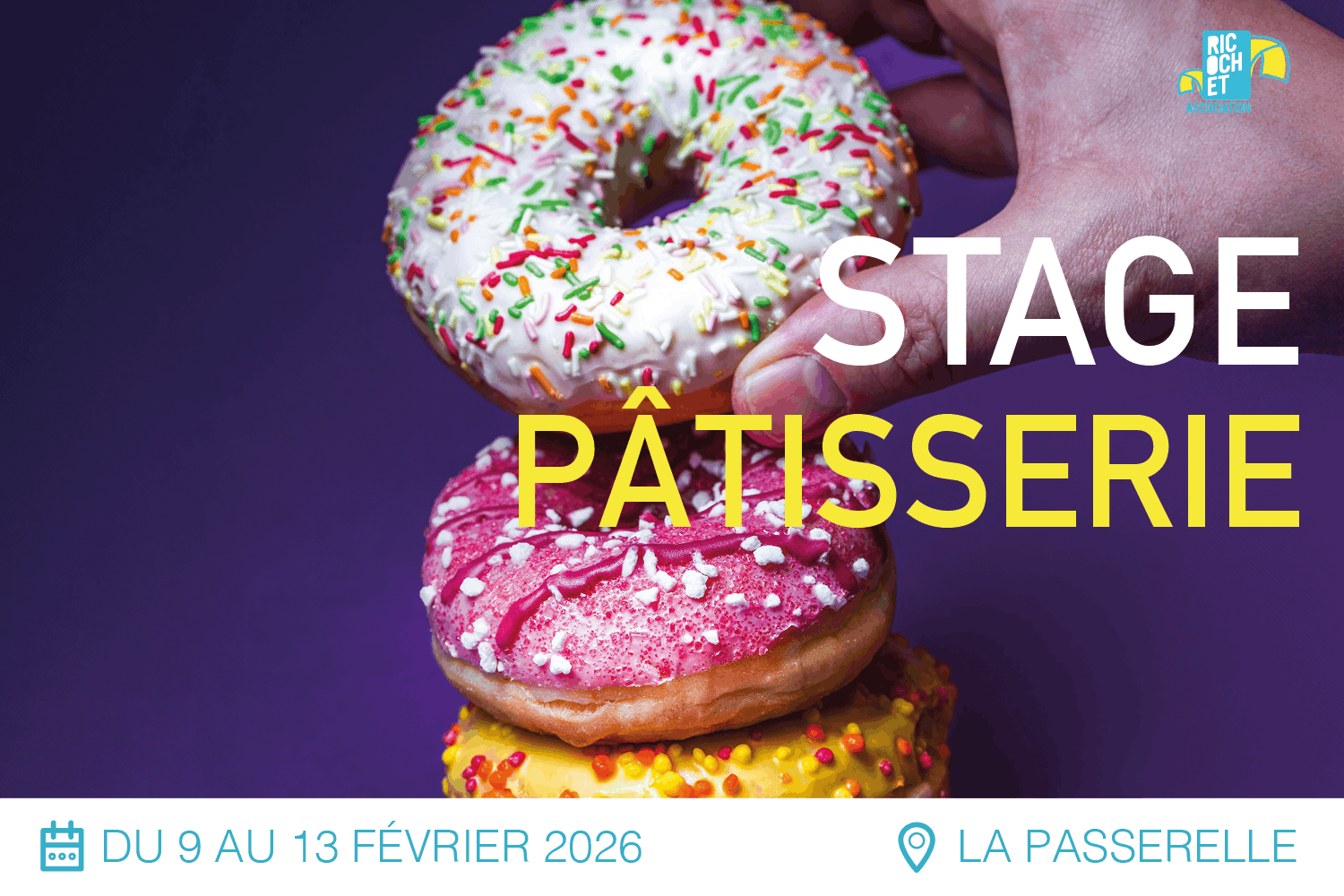Lire la suite à propos de l’article Stage Pâtisserie